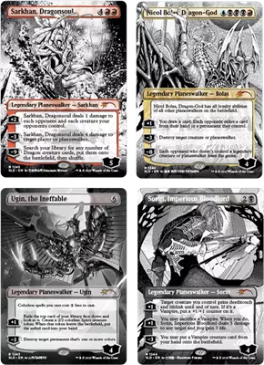 MTG : Secret Lair Borderless Planeswalkers EN