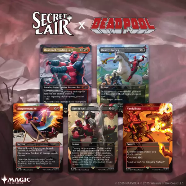 MTG : Secret Lair Borderless Planeswalkers EN