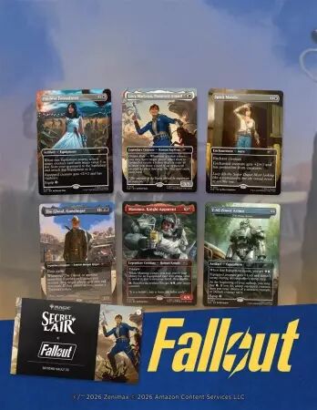MTG : Secret Lair x Fallout Vault 33
