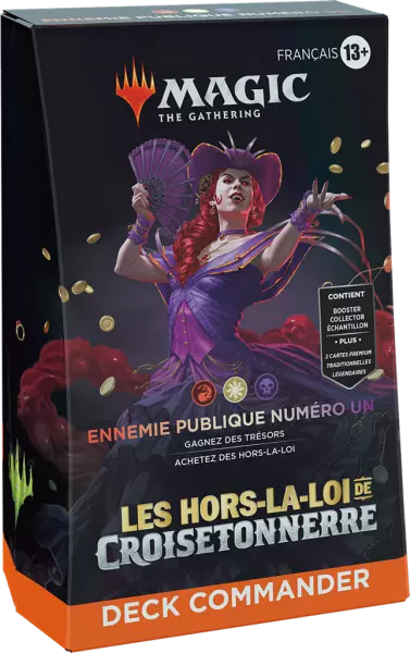 MTG: Hors-La-Loi de Croisetonnerre  - Deck Commander : Ennemie Publique Num�ro Un