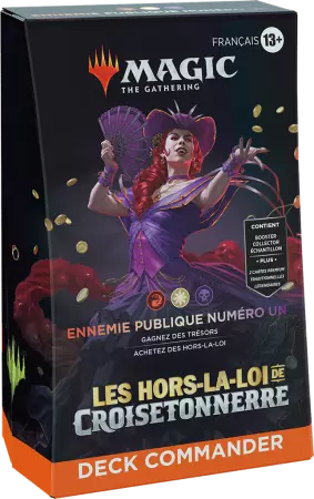 MTG: Hors-La-Loi de Croisetonnerre  - Deck Commander : Ennemie Publique Numéro Un