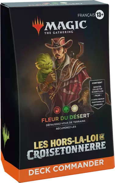 MTG: Hors-La-Loi de Croisetonnerre  - Deck Commander : Fleur du D�sert