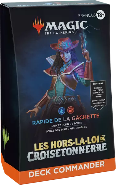 MTG: Hors-La-Loi de Croisetonnerre  - Deck Commander : Rapide de la G�chette