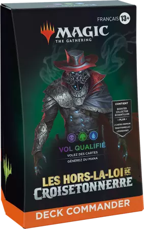 MTG: Hors-La-Loi de Croisetonnerre  - Deck Commander : Vol Qualifié