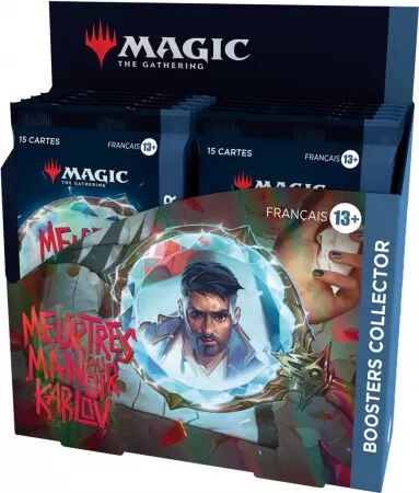 MTG: Meurtres au manoir Karlov - Boîte de 12 Boosters Collector FR