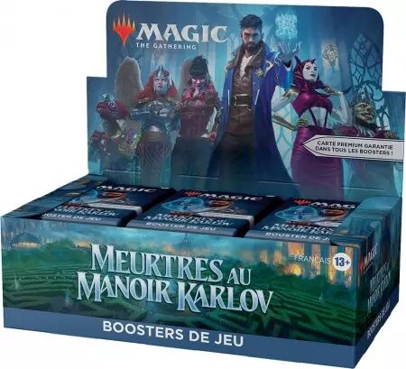 MTG: Meurtres au manoir Karlov - Boite de 36 Boosters de jeu FR