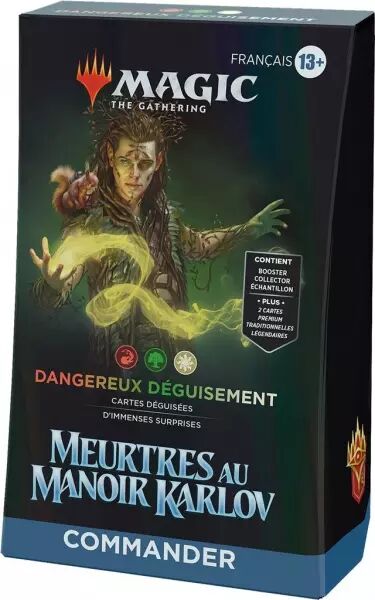 MTG: Meurtres au manoir Karlov - Deck Commander FR - Dangereux D�guisement