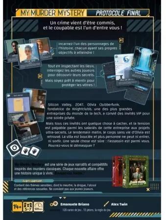 My Murder Mystery : Protocole Final - Horrible Guild