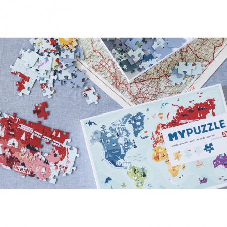 MyPuzzle Monde - 252 pièces