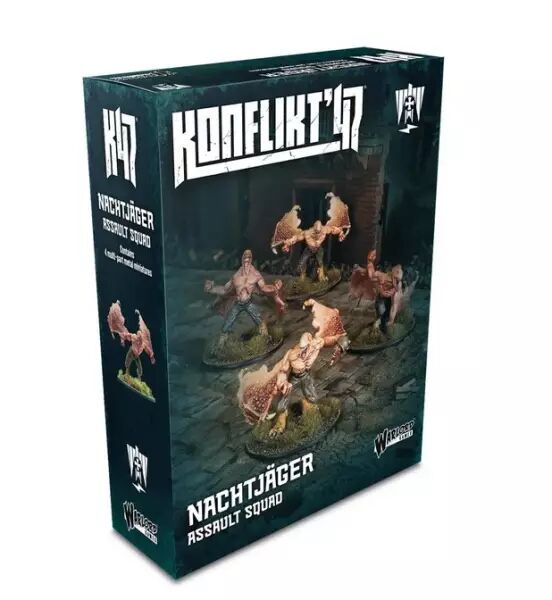  Nachtj�ger Assault Squad - Konflict 47 - Warlord Games