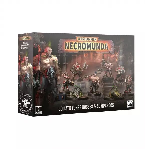 Necromunda : Goliath Forge Bosses & Sumpkrocs  - Warhammer 40k