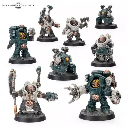 Necromunda : Ironhead Squat Charter Masters and Drill Masters- Warhammer 40k
