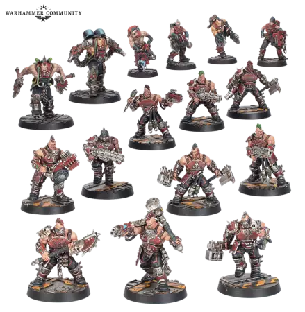 Necromunda: Goliath Underhive Crew - Warhammer 40k