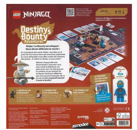 Ninjago: Destiny\'s Bounty Adventures - Dotted Game