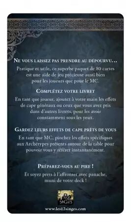 Noblesse Oblige - Effets de Capes