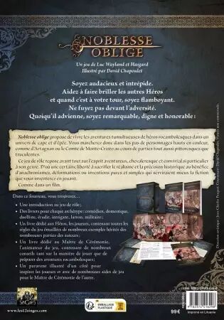 Noblesse Oblige - Livre de base
