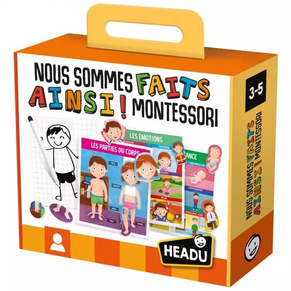 Nous Sommes Faits Ainsi ! Montessori : Le Jeu Qui Parle de Moi