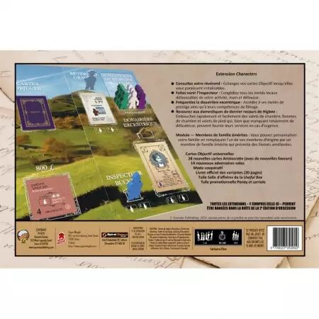 Obsession - Ext. Personnages