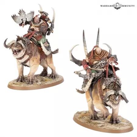 Ogor Mawtribes: Pillards Sur Mutilantes (Cavalerie Mutilante) - Warhammer Age of Sigmar- Games Workshop