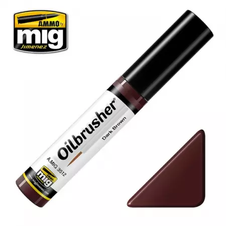 Oilbrusher Dark Brown  - Mig Jimenez