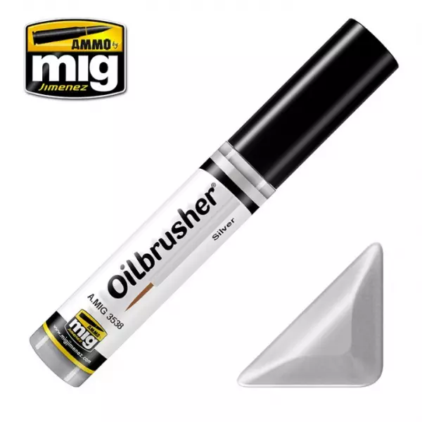 Oilbrusher Silver  - Mig Jimenez