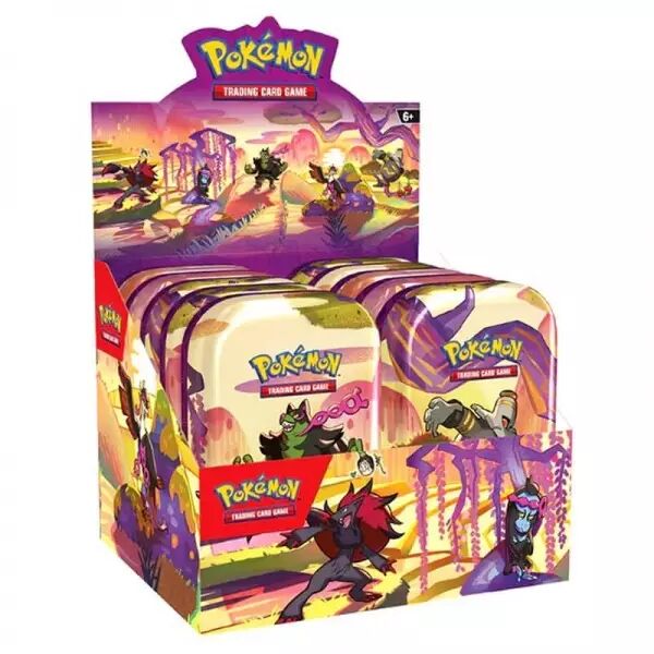 ok�mon - Ev06.5 : Fable N�buleuses - Display scell� 10 Mini Tin / Mini bo�te