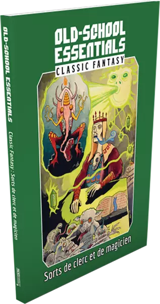 Old-School Essentials Fantasy : Sorts de clerc/magicien