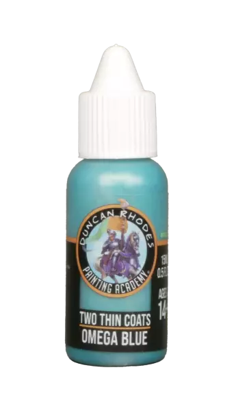 Omega Blue - Metallic - Two Thin Coats
