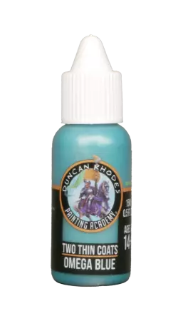 Omega Blue - Metallic - Two Thin Coats