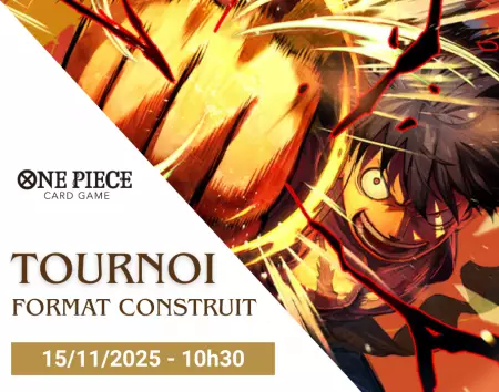 One Piece - Tournoi format Construit - 15/11/2025 - 10h30