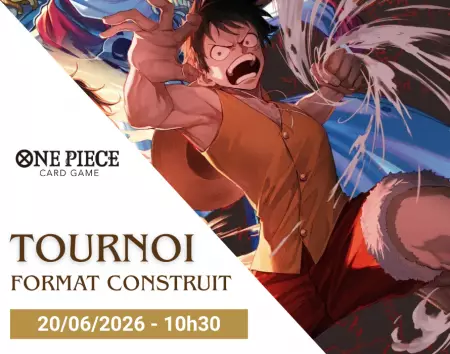 One Piece - Tournoi format Construit - 20/06/2026 - 10h30