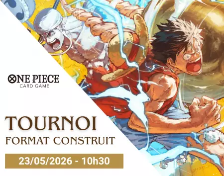 One Piece - Tournoi format Construit - 23/05/2026 - 10h30