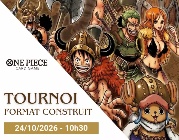 One Piece - Tournoi format Construit - 24/10/2026 - 10h30