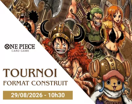 One Piece - Tournoi format Construit - 29/08/2026 - 10h30