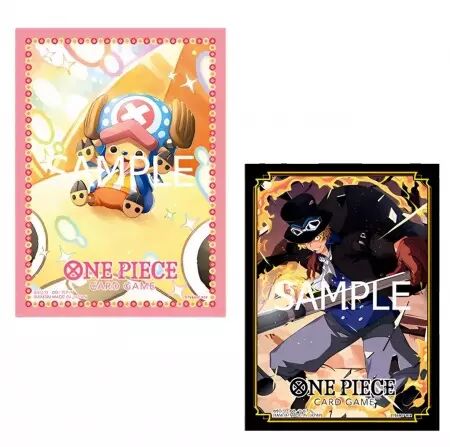 One Piece JCC -  Official Sleeves Bandai TCG+ Stores Edition Vol.2 - 2 Variantes - Bandai