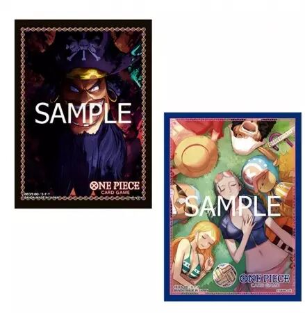 One Piece JCC -  Official Sleeves Bandai TCG+ Stores Edition Vol.3 - 2 Variantes - Bandai