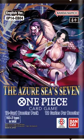 One Piece JCC - Booster OP14 : The Azure Sea\'s Seven (English) - Bandai