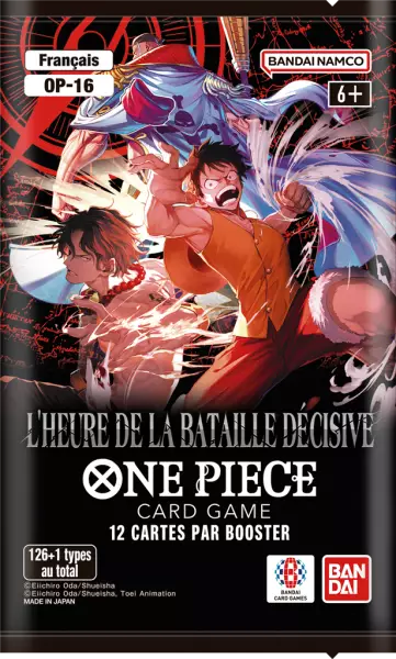 One Piece JCC - Booster OP16 : L\'Heure de la Bataille D�cisive (Fran�ais) - Bandai