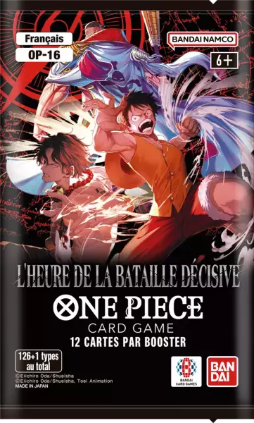 One Piece JCC - Booster OP16 : L\'Heure de la Bataille D�cisive (Fran�ais) - Bandai