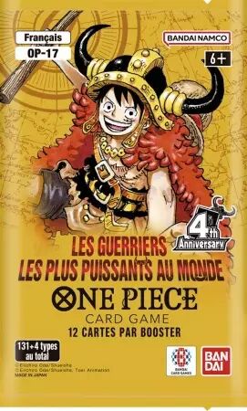 One Piece JCC - Booster OP17 : Les Guerriers les plus puissants au monde (Fran&ccedil;ais) - Bandai
