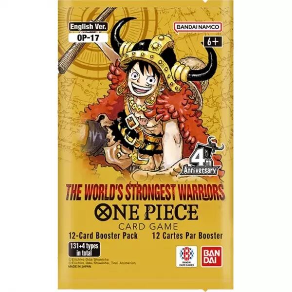 One Piece JCC - Booster OP17 : The World\'s Strongest Warriors - Bandai