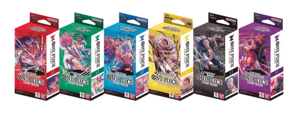 One Piece JCC - Deck D�butant (fran�ais) 6 Variantes - Bandai