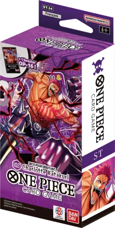 One Piece JCC - Deck D&eacute;butant (fran&ccedil;ais) ST31-36 - 6 Variantes - Bandai