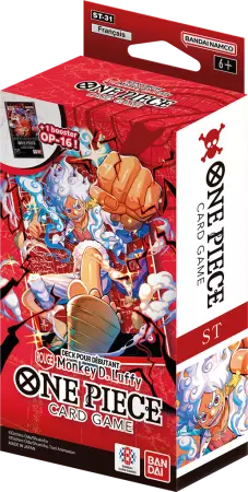One Piece JCC - Deck D&eacute;butant (fran&ccedil;ais) ST31-36 - 6 Variantes - Bandai