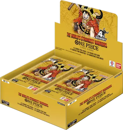 One Piece JCC - Display 24 Booster OP17 : The World\'s Strongest Warriors (English) - Bandai