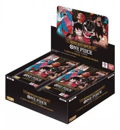 One Piece JCC - Display 24 Boosters OP09 : Les Nouveaux Empereurs (Français) - Bandai