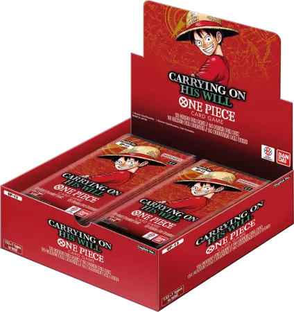	One Piece JCC - Display 24 Boosters OP13 : Display 24 boosters Carrying on His Will (English) - Bandai