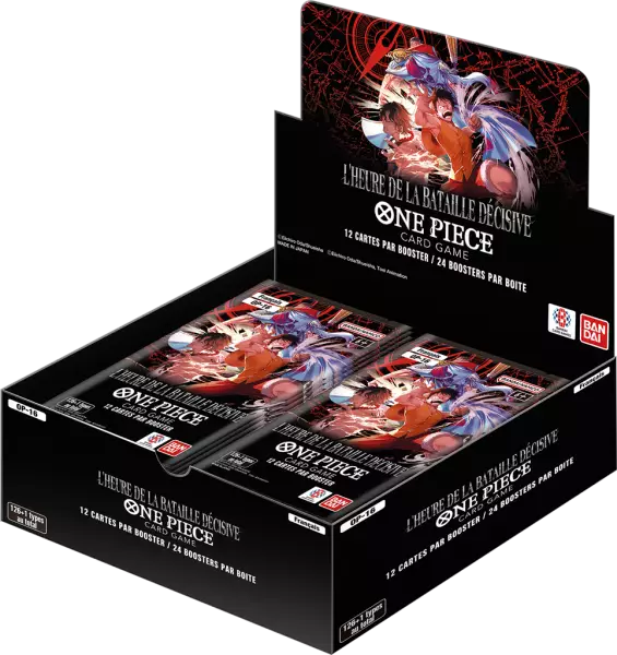 One Piece JCC - Display 24 Boosters OP16 : L\'Heure de la Bataille D�cisive (Fran�ais) - Bandai