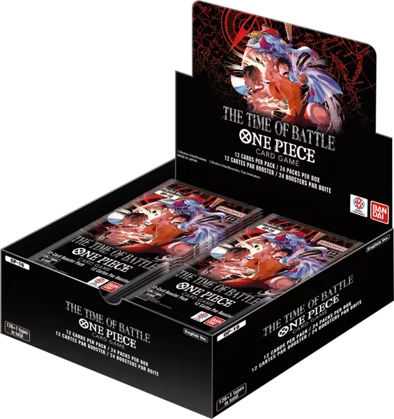  One Piece JCC - Display 24 Boosters OP16 : The Time of Battle (English) - Bandai 