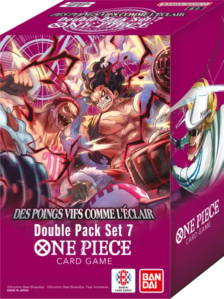 One Piece JCC - Double pack OP11 : Des Poings Vifs comme l\'Eclair (Fran�ais) - Bandai